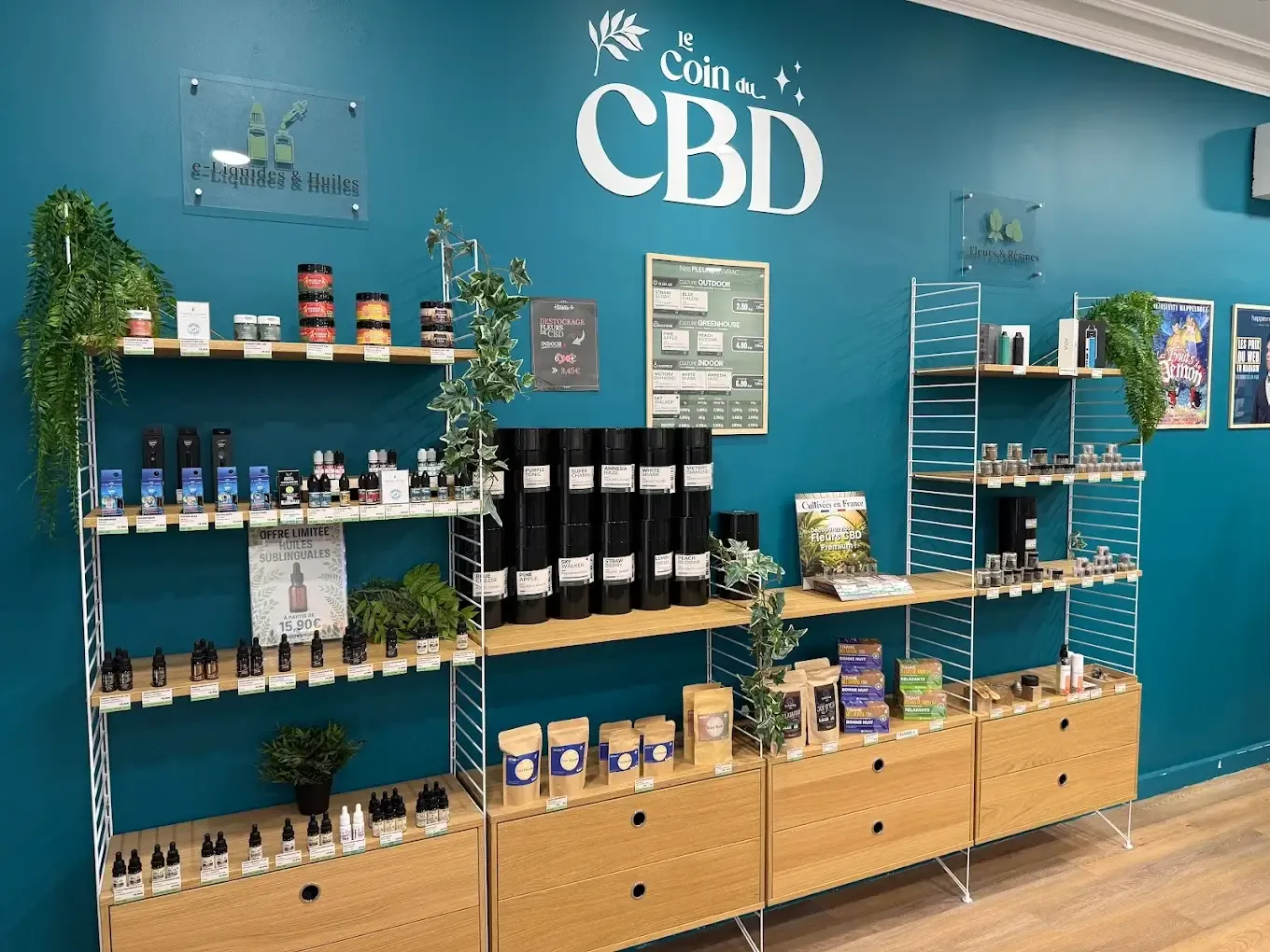 Corner CBD de la boutique HappeSmoke Alès